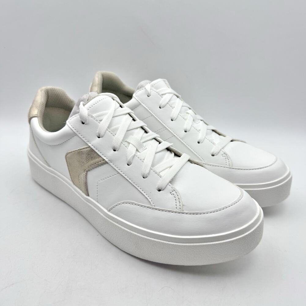 Dr. Scholls Womens Madison Low Top Sneakers US 10 Wide White Vegan Leather NIB - Picture 5 of 12